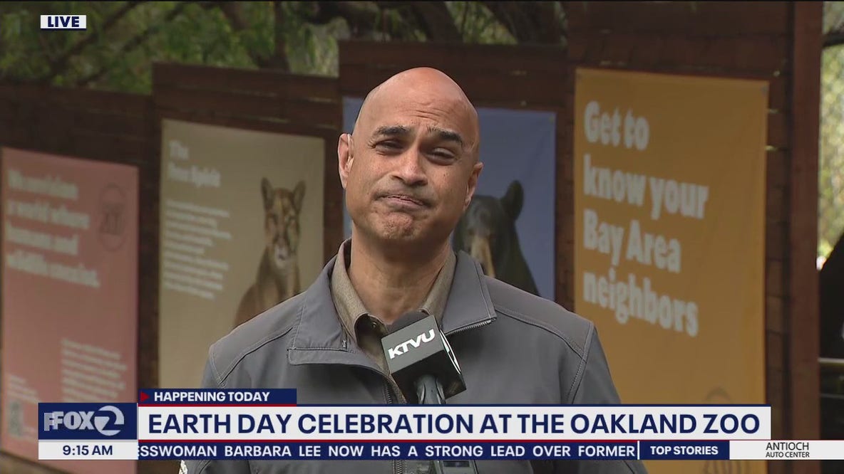 Oakland Zoo hosts an Earth Day celebration